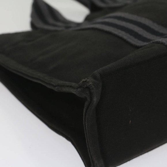 AUTHENTICITY GUARANTEED HERMES Fourre Tout PM Hand Bag Canvas Black - Picture 8 of 16